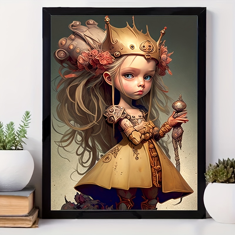 Queen Of Hearts Alice Wonderland - 5D Diamond Painting