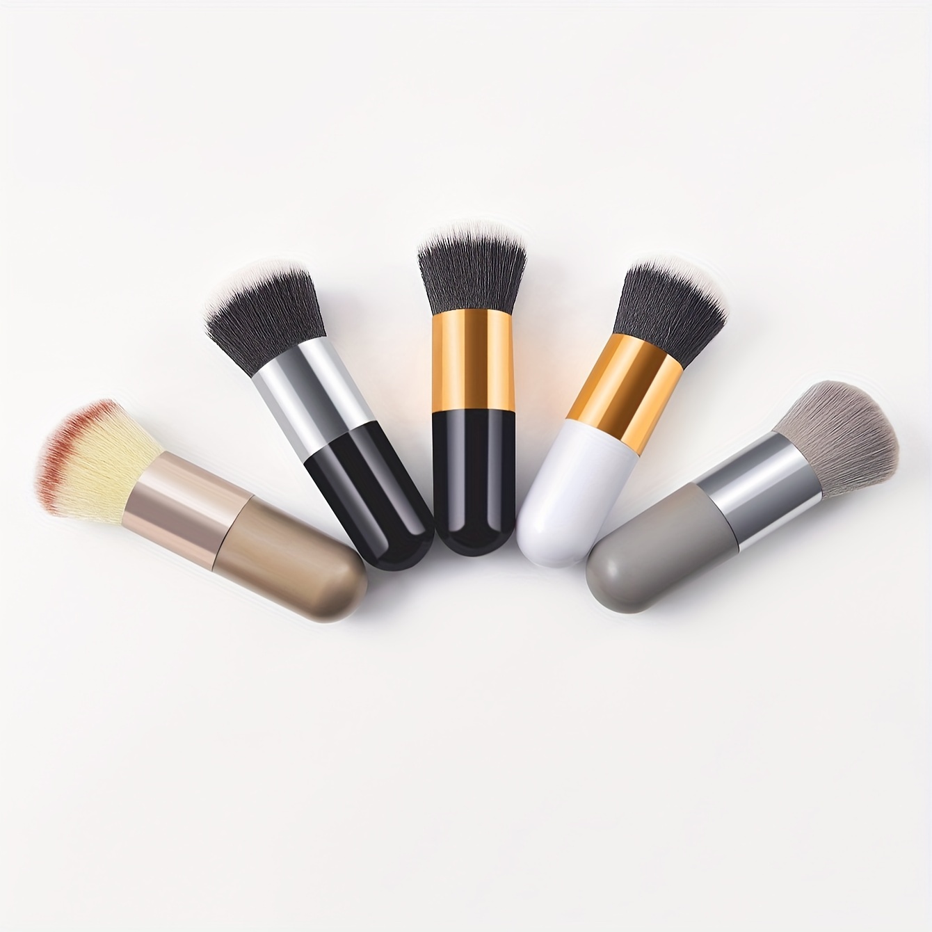 

Large Powder Makeup Brush, 1pc Minimalist Portable Multifunctional Makeup Brush Cosmetic Makeup Tool For Beginner