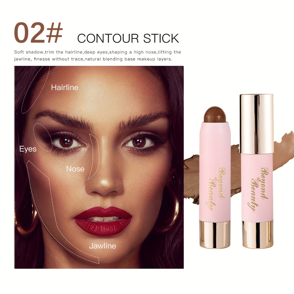 Cream Contour Stick, Matte Bronzer Stick, Professional Face Shaping &  Contouring Stick Makeup, Easy to Apply with Buildable Coverage, Long  Lasting & Waterproof, TORTILLA 