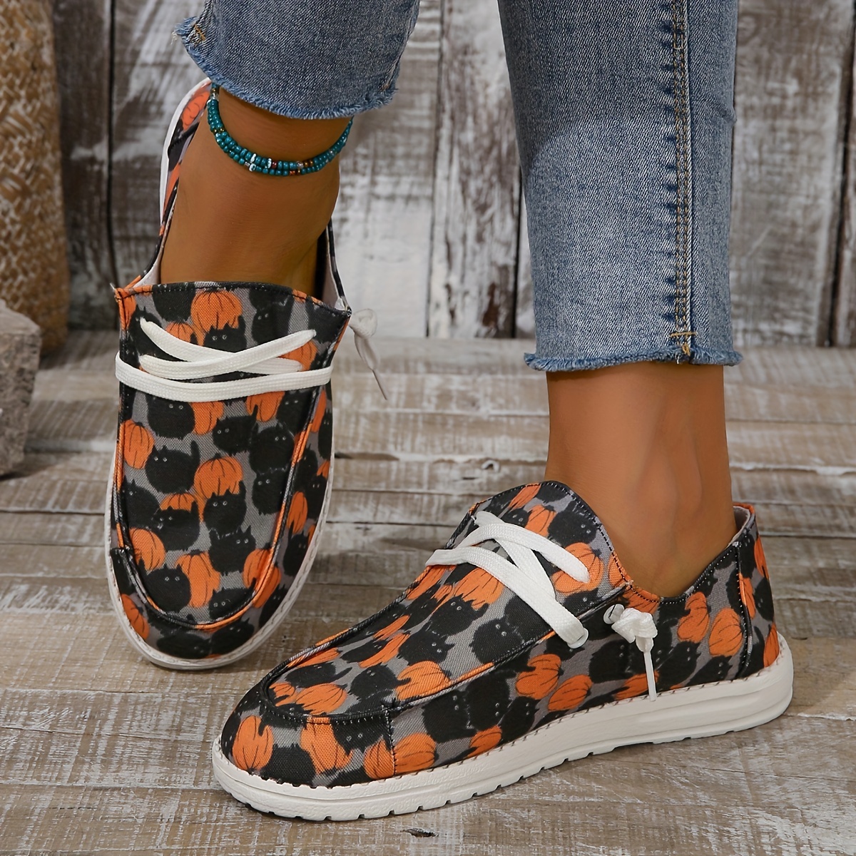 Women's shoes with hot sale cats on them