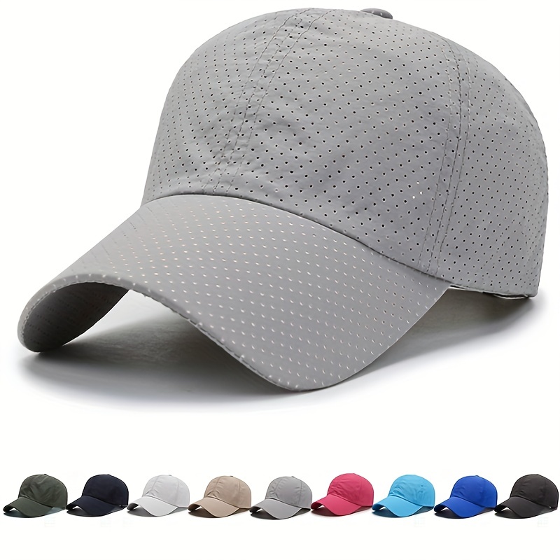 Outdoor Quick-drying Golf Fishing Hat for Women Men Summer Outdoor Sun Hat Adjustable unisex Baseball Baseball Hat, Dad Hats Casual Breathable Sun