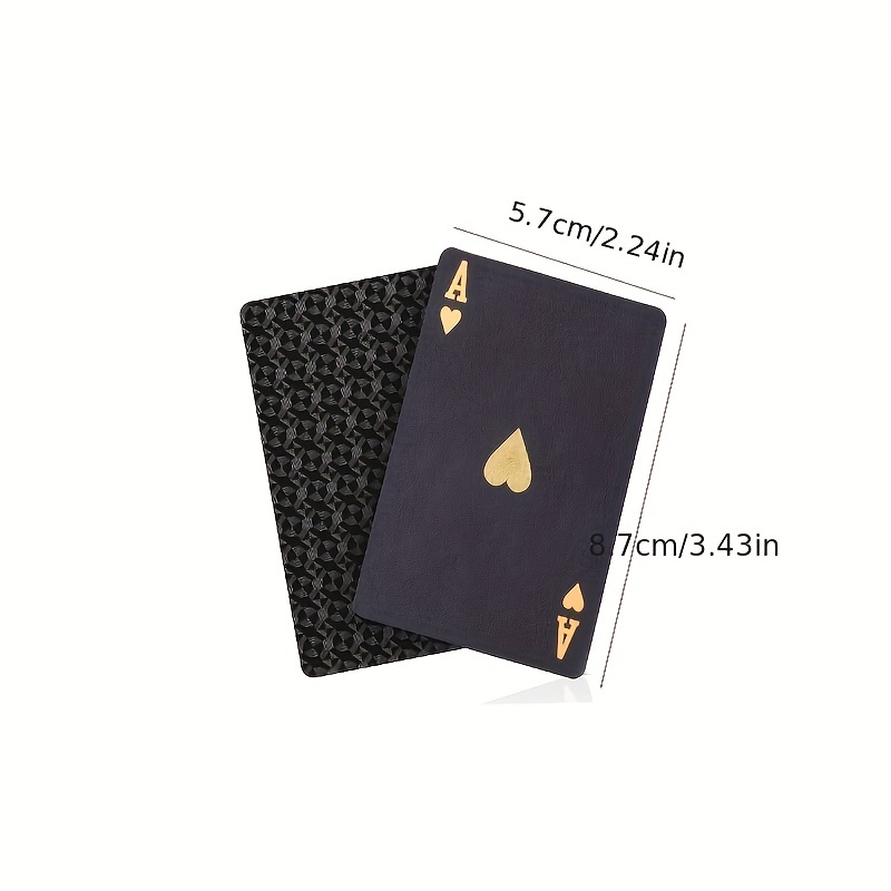 Waterproof Playing Cards Plastic Playing Cards Gift Poker - Temu