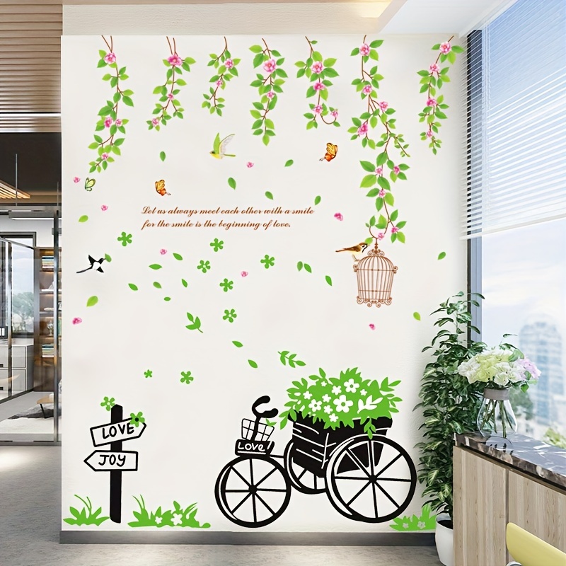 Wanghan Non-Toxique Pvc Matériel Wall Sticker Vinyle Decal Chambre