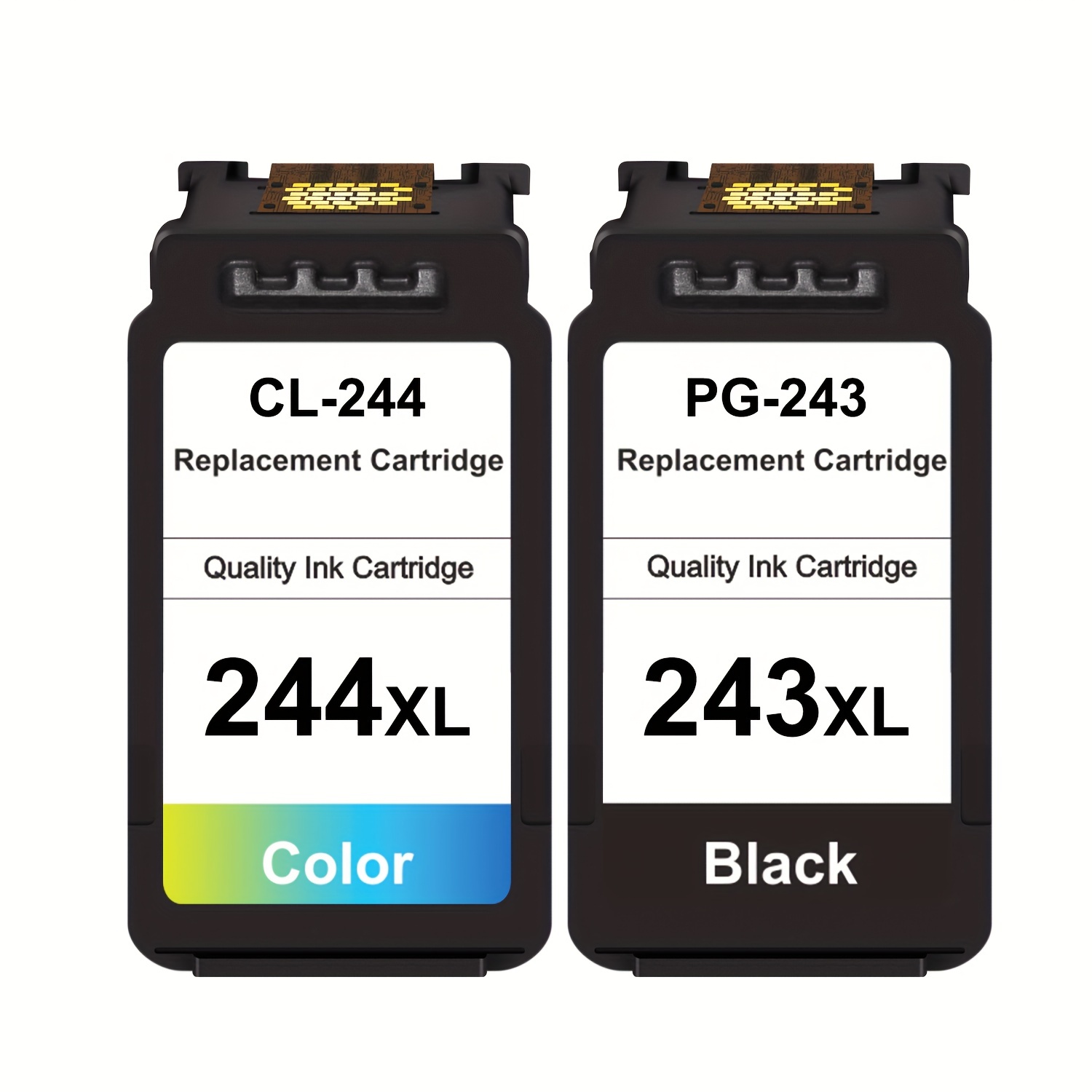 Canon Paquete de 3 cartuchos de tinta a color CL-244 para impresoras de  inyección de tinta todo en uno PIXMA IP, MX, MG, TS y TR - 0.2 fl oz
