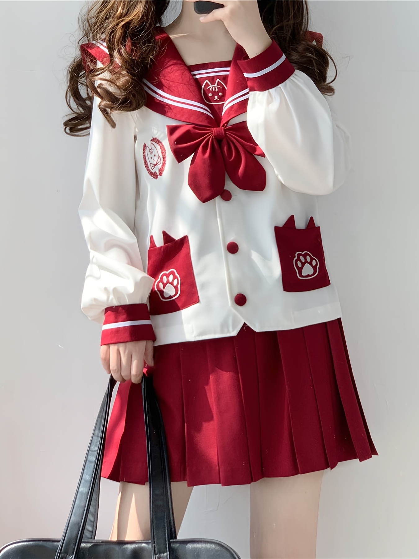 Enjoy Free Shipping Now Green Certified Us Women 3pc Anime School Girl Uniform Sailor Outfit 