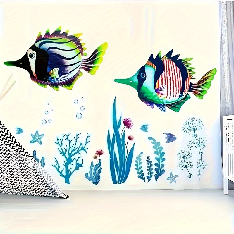 Creative Fish Shaped Metal Bluegill Wall Decor Interior - Temu