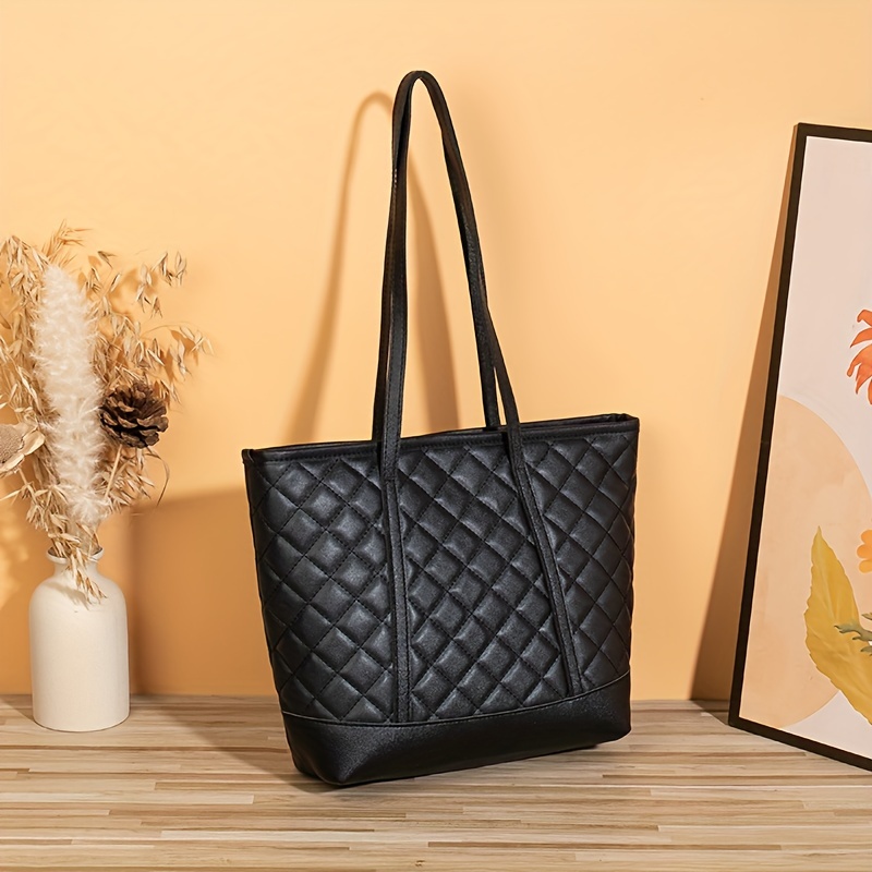 Temu Women's Top Handle Bag, Large Capacity Letter Graphic Shoulder Bag,  Crossbody Bag, Buy More, Save More