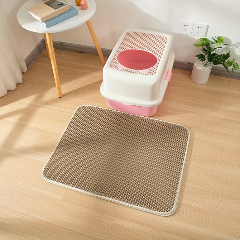 Double Silicone Cat Litter Box Mat Double Layer Waterproof Cat Mat Pet Easy  Cleaning Cat Litter Toilet Sand Mat - China Cat Litter Pad and Pet Supply  price