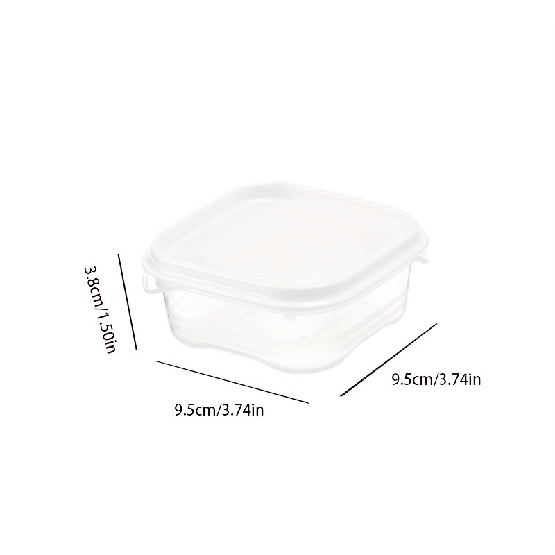 2pcs Portable Storage Box Plastic Household Containers Storage Box