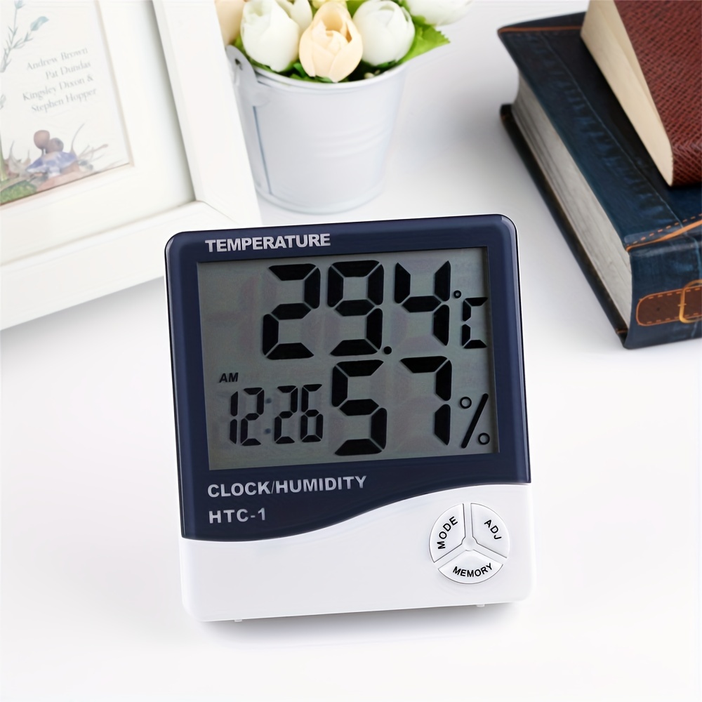 Digital Hygrometer Thermometer Humidity Meter For Home Bed - Temu United  Arab Emirates