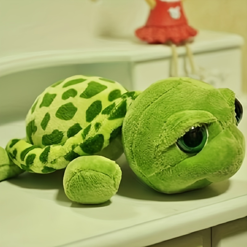 Schildkröte mit LED Augen Dekofigur 21 x 24 cm