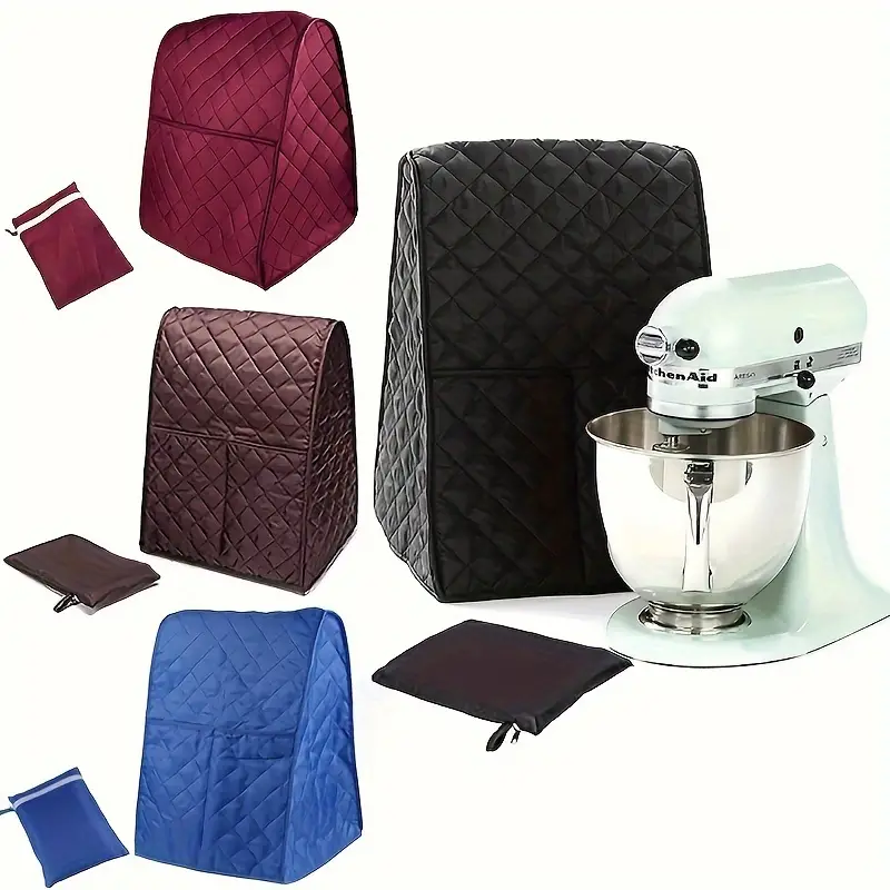 Stand Mixer Dust-proof Cover For Kitchenaid, Mixer Cover With Organizer  Bag, Kitchen Aid Mixer Accessories - Temu