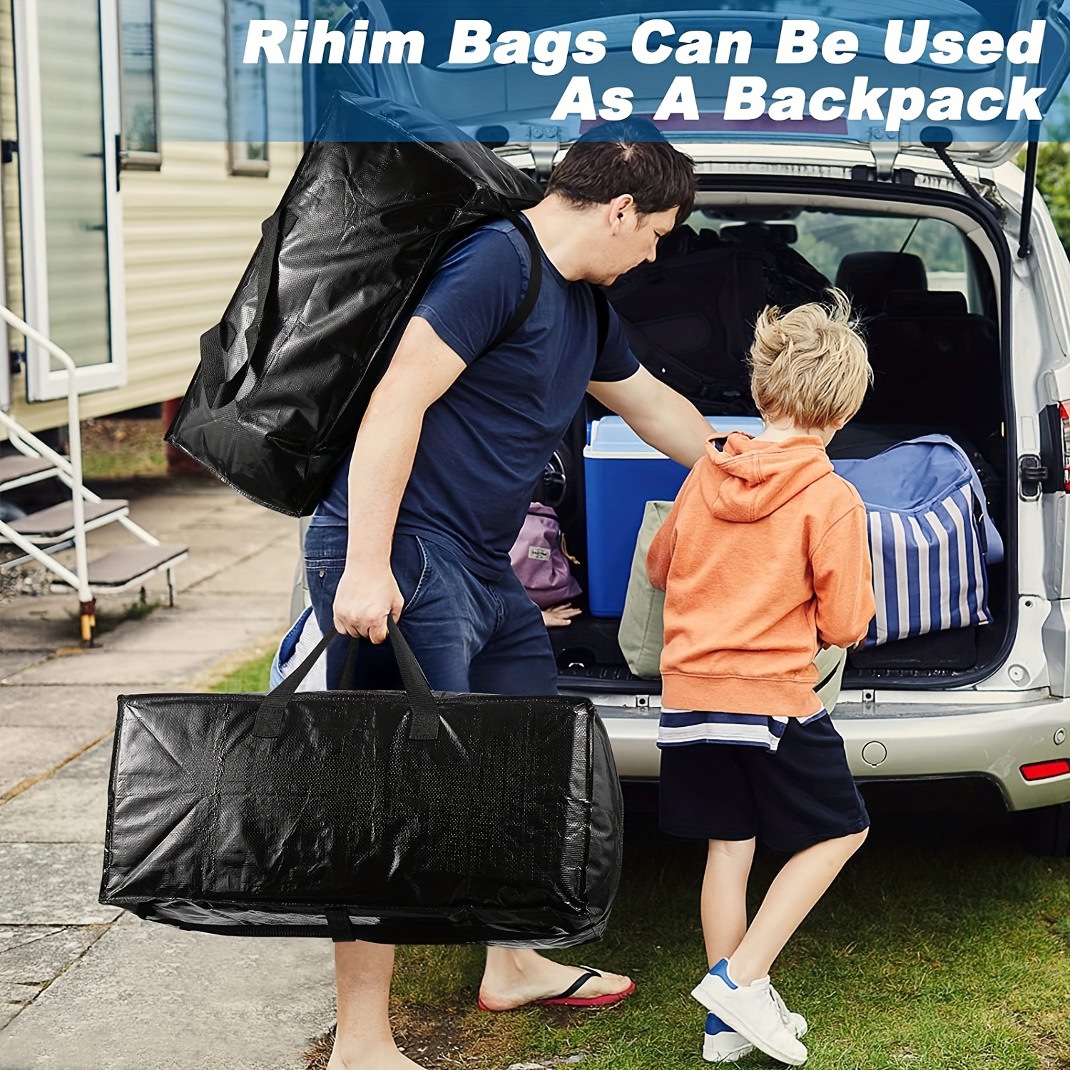 Moving Bags Heavy Duty,extra Large Pe Storage - Moving Clothing