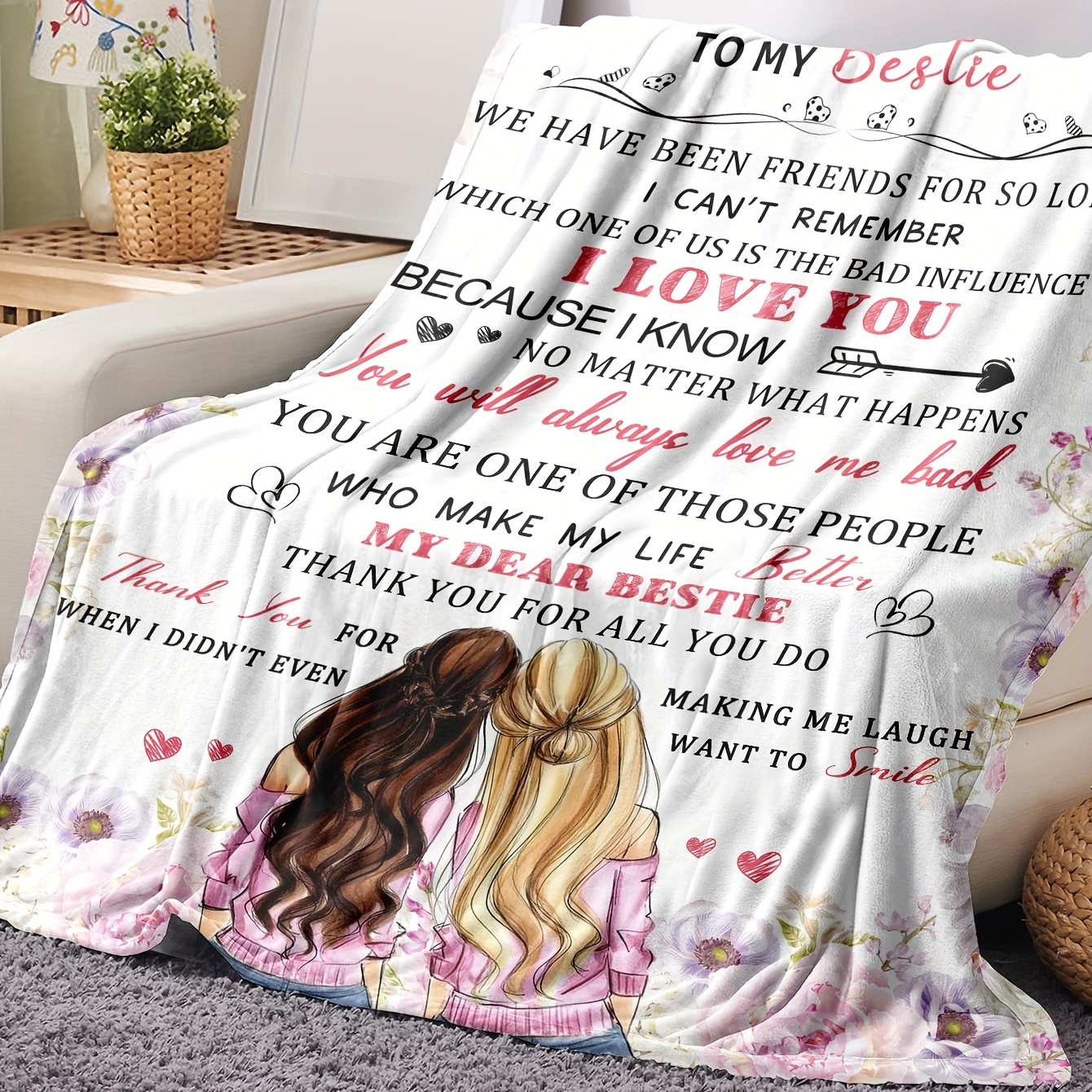 Friends TV Show Blanket Throw Friends Tv Show Merchandise Gifts Flannel  Blanket for Sofa Couch Bed 50x60 