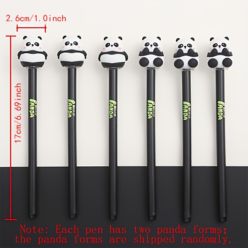 1pc Cute Treasure Panda Bamboo Gel Pen Erasable Pen Optional 0 5mm Creative  Stationery, High-quality & Affordable