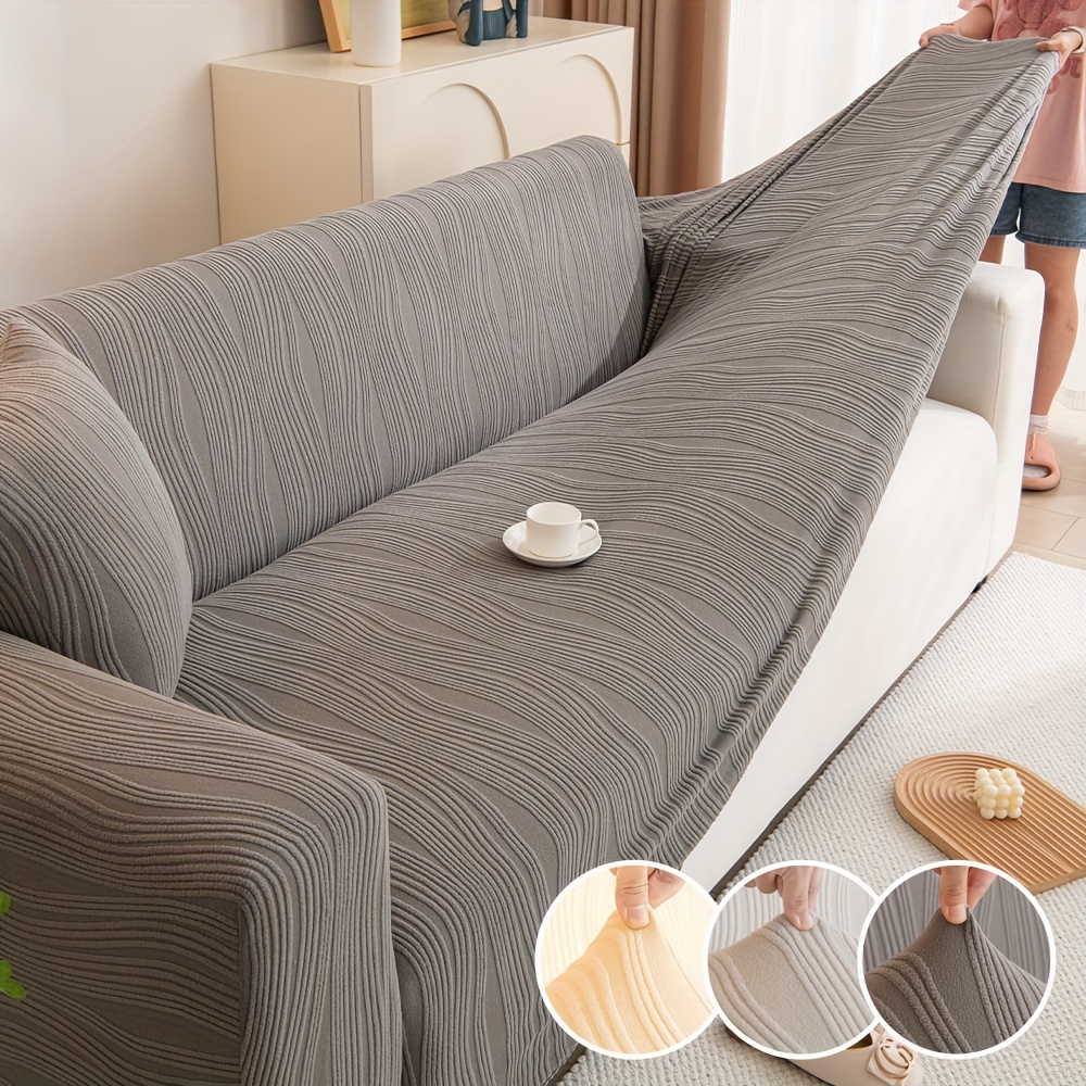 Elastic Sofa Slipcover Simple Thickening Anti cat Scratch - Temu