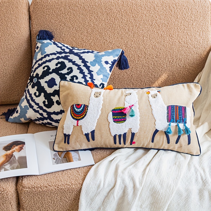 Llama hotsell pillow cover