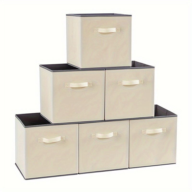 Cajas plegables de tela para almacenamiento, MaidMAX 903076-UK-2 