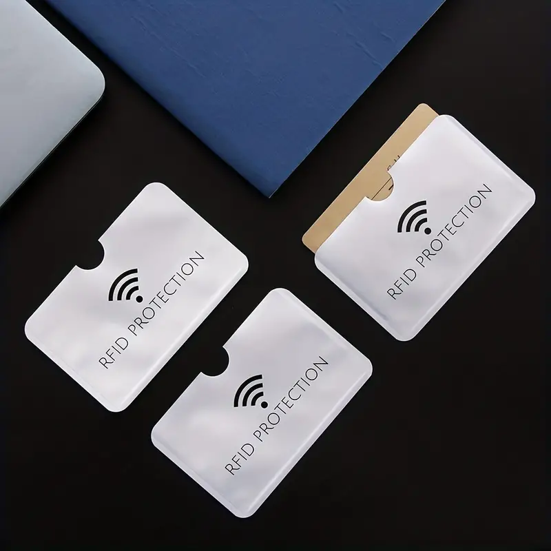3 5 10pcs Ultrathin Anti Rfid Wallet Blocking Reader Lock Bank Card Holder  Aluminium Smart Anti Theft Credit Card Cover Protection, Find Great Deals