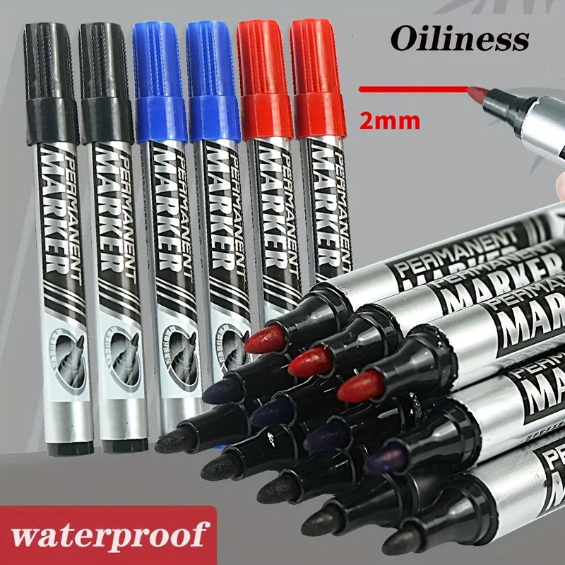 Permanent Art Marker Pen Fine Point Waterproof Thin Nib - Temu