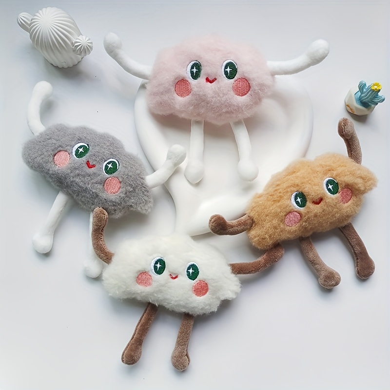 Kawaii Little Monsters Plush Doll Keychain Soft Cute Plush - Temu