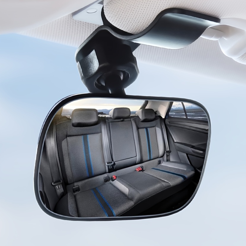 Rétroviseur intérieur panoramique Auto à clipser large courbe