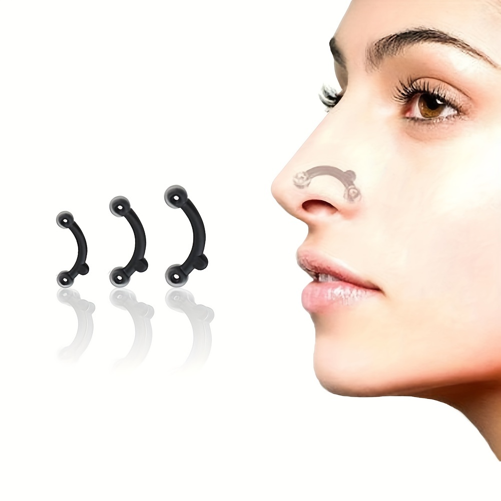 1 Set Nose Up Lifting Shaping Clip Beauty Tool Nose Shaper Inserts 3 Pairs 3 Size