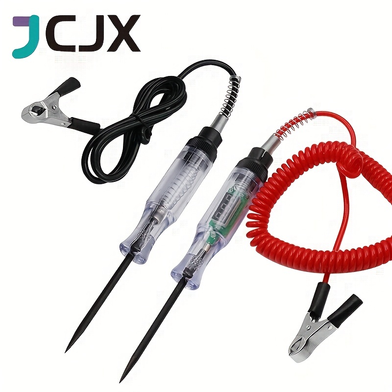 

Jcjx Professional Electric Voltage Tester Pen - Measure Voltage With Our Reliable Electrical Testing Pen, Digital Display Long Probe Pen Instantly Tests Vehicle Voltage