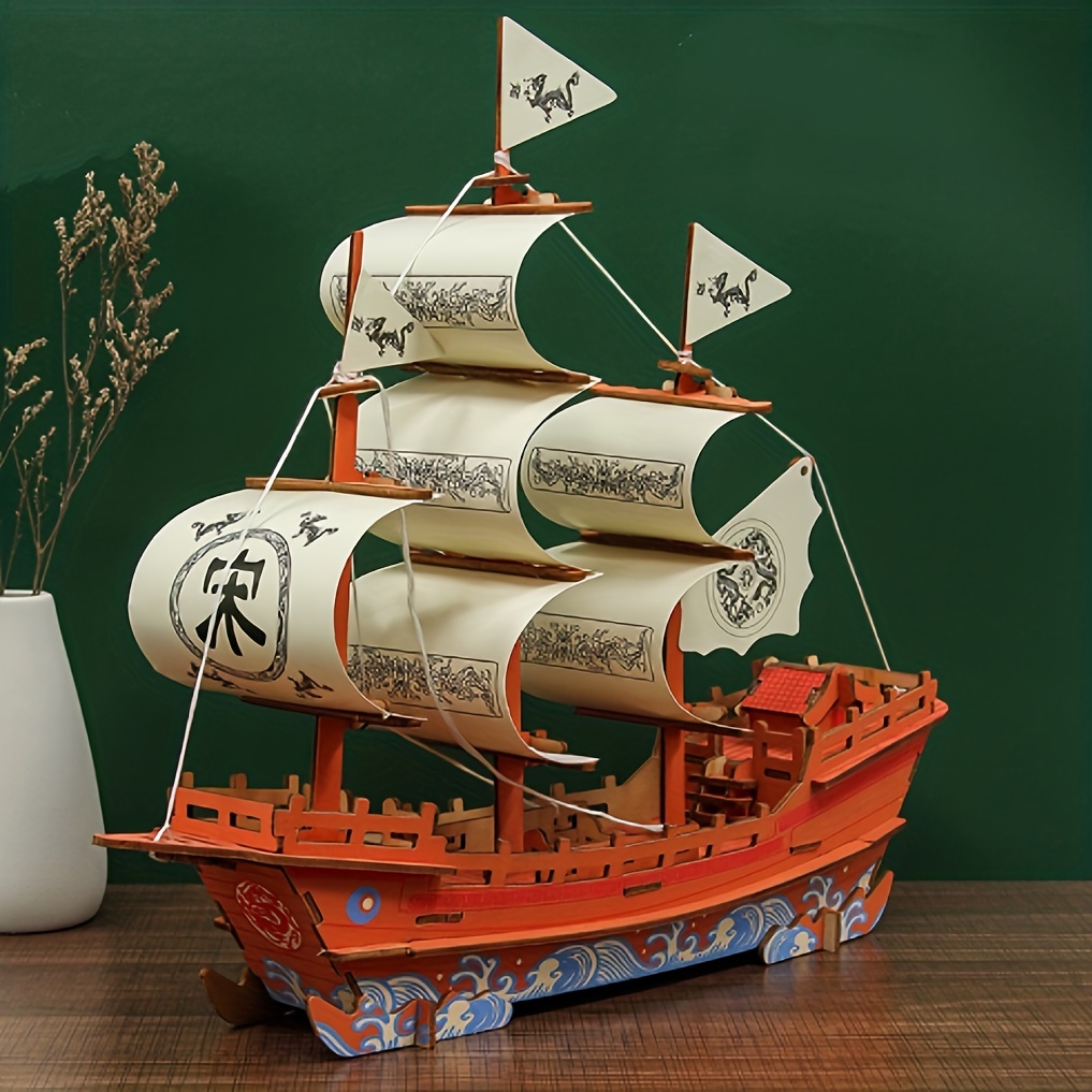 One Piece Ships Wooden Models