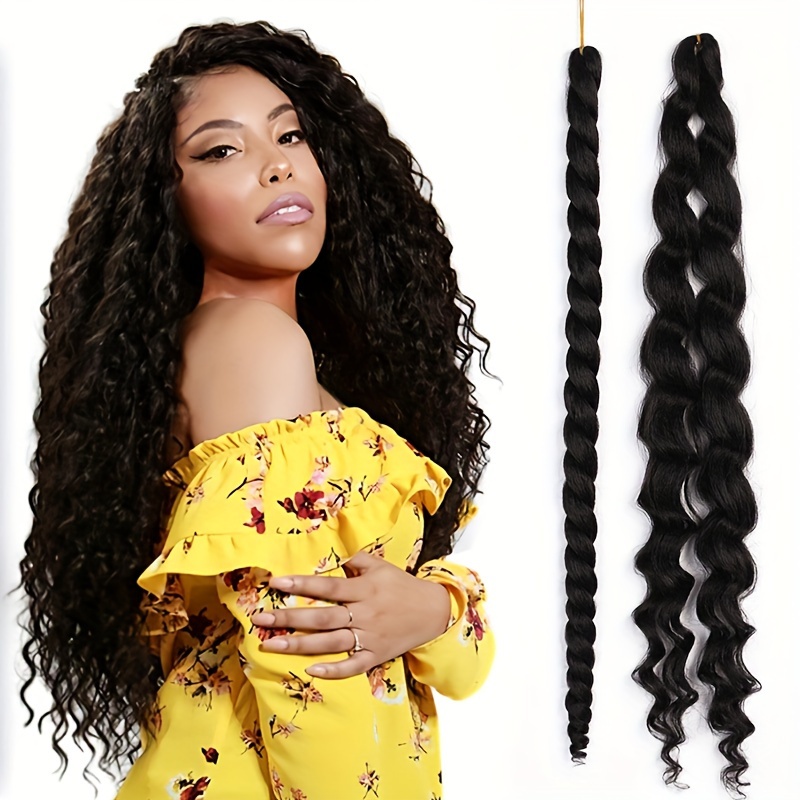 Go Go Curly Synthetic Ombre Wave Strands Crochet Braids Hair