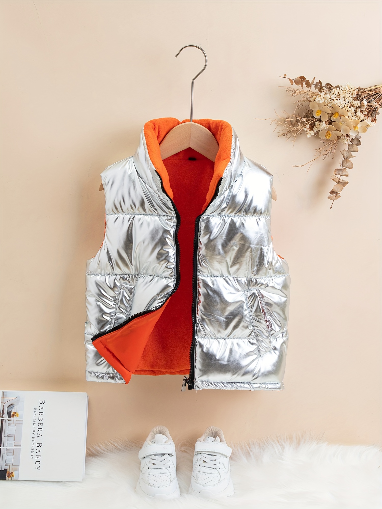 Warm And Cozy Padded Vest Full Zipper Warm Sleeveless - Temu