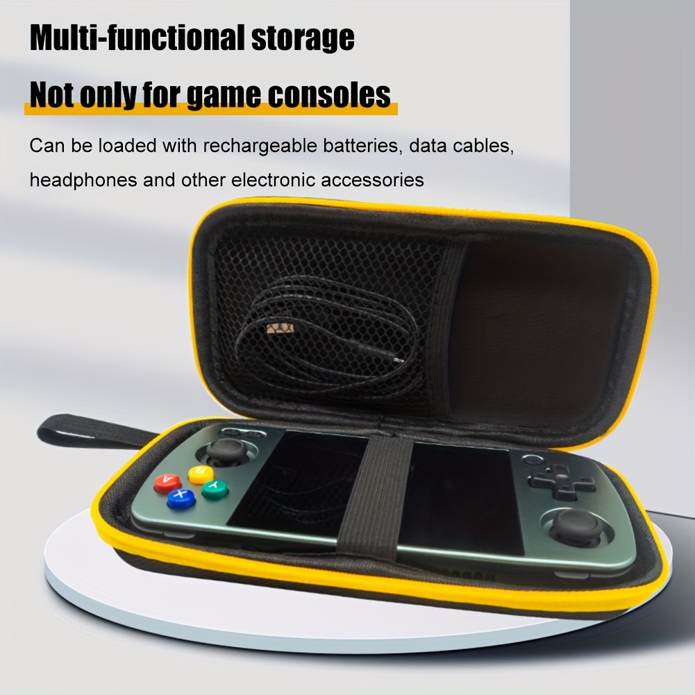 Black Bag For ANBERNIC RG405M RG351P RG351M Portable Retro Handheld Game  Console EVA Hard Storage Bag Waterproof Shockproof Case