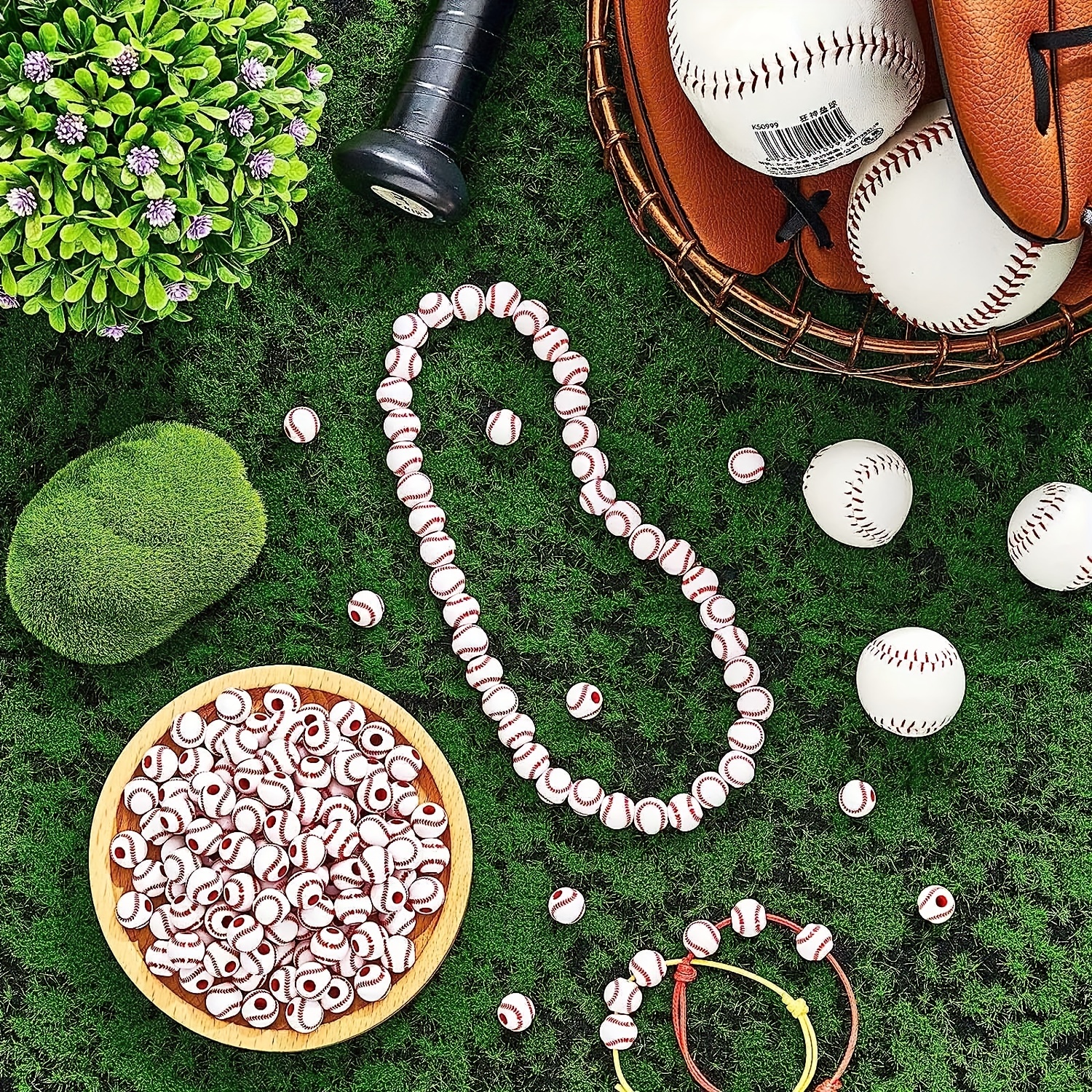 Diy on sale baseball bracelets