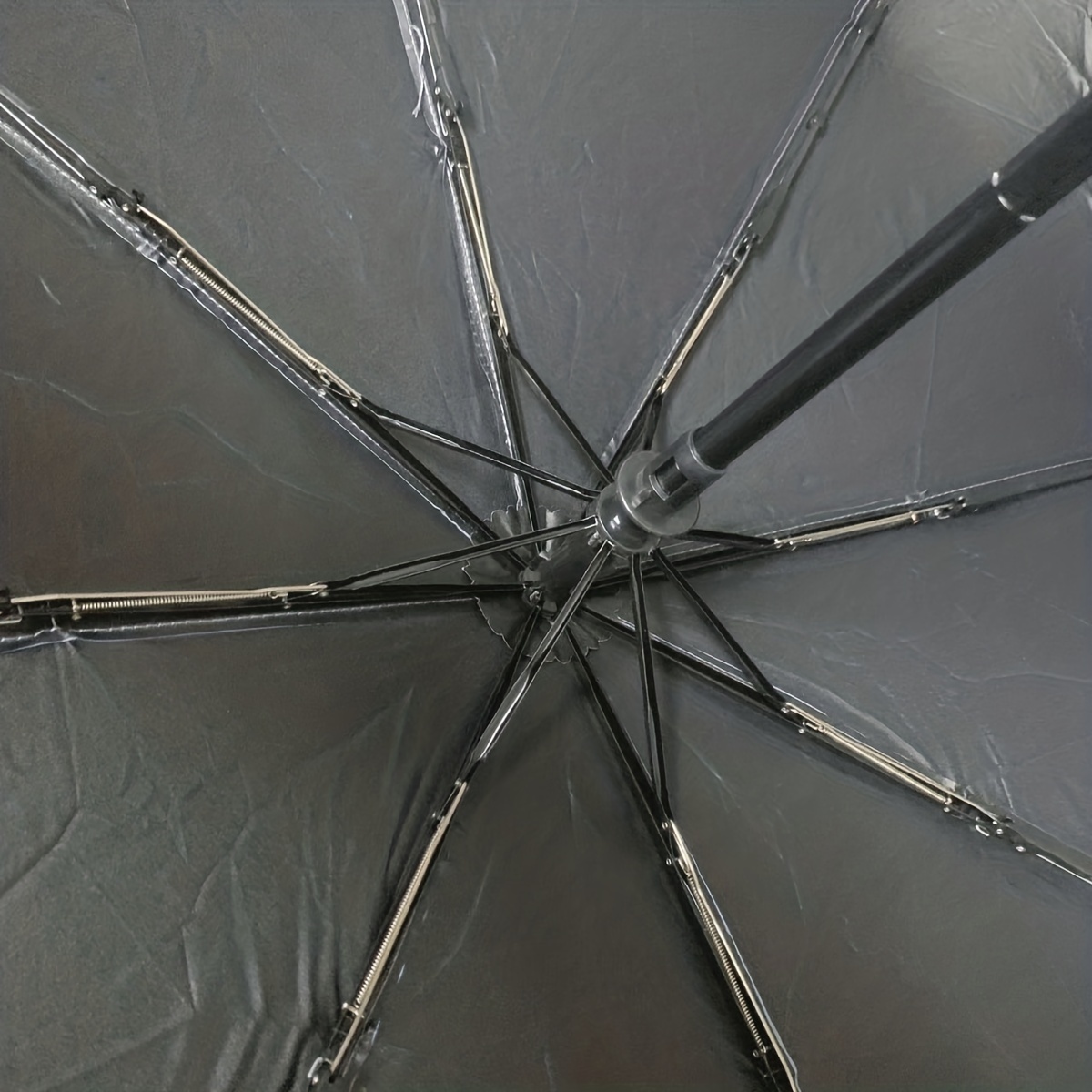 Folding Portable Waterproof Vinyl Automatic Umbrella