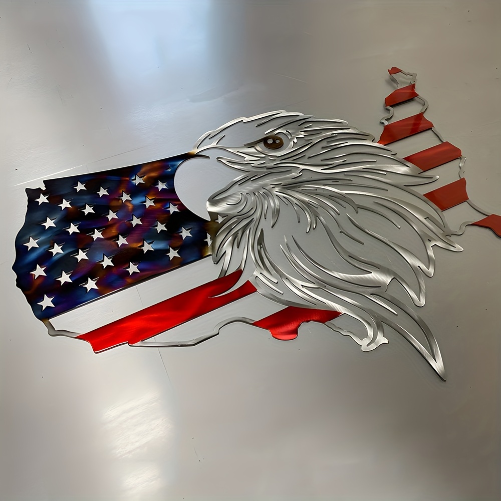 American Flag Eagle, Metal Art & Decor, San Antonio, Texas