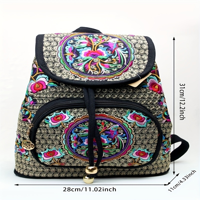 Daisy Flowers Backpack Travel Daypack School Bookbag for Teen Girls