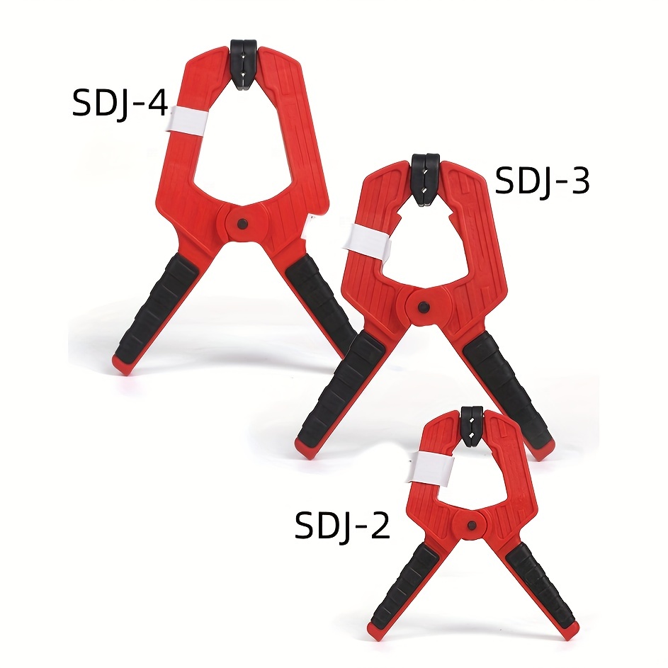 4pcs 6 Inch Spring Clamp, Large Wood Clamps, Heavy Duty Spring Metal Spring  Clamps, 2.5-inch Jaw Opening
