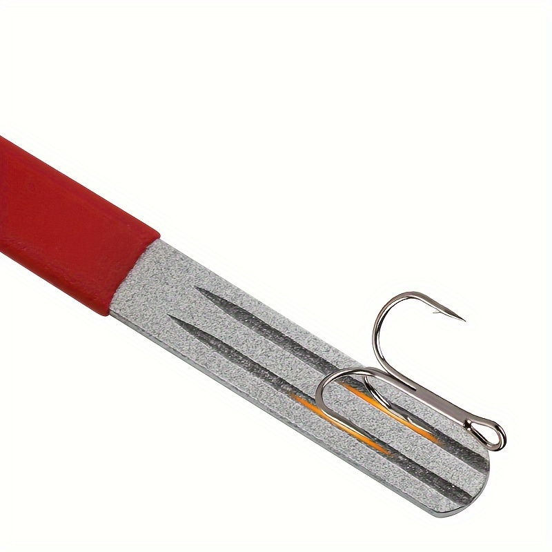 Fishing Hook Sharpener Portable Double Sided Grinding Tool - Temu
