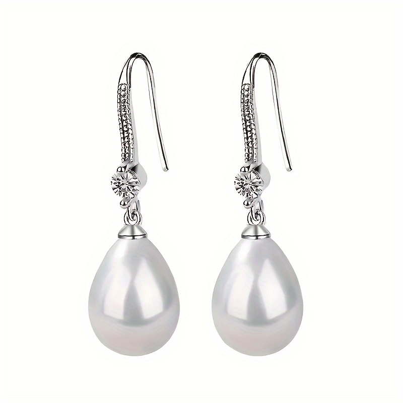 Elegant Teardrop Earrings - Women'S Jewelry, Perfect for Singles Parties, Weddings, And Birthdays