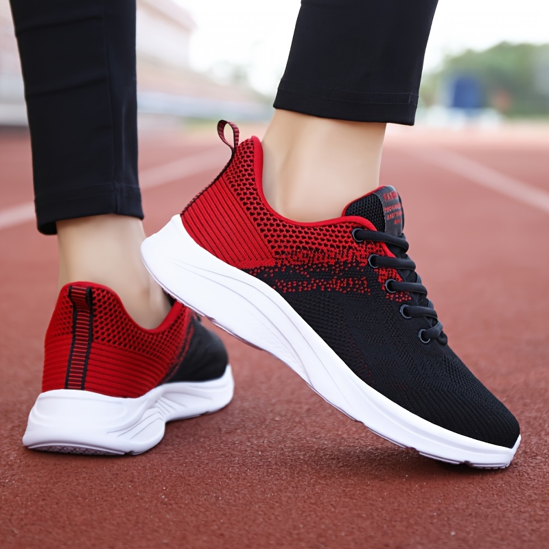 Women s Breathable Mesh Sneakers Casual Lace Outdoor Shoes details 2