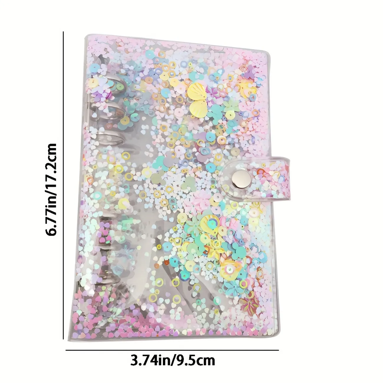 Classeur Decole 1pc Classeur À Paillettes Transparentes, Couverture De Livre De Journal De Journal En Pvc À Coquille Détoile, Adapté À La Scène De Bureau Décole - Fournitures De Bureau Et Scolaires - Temu Canada