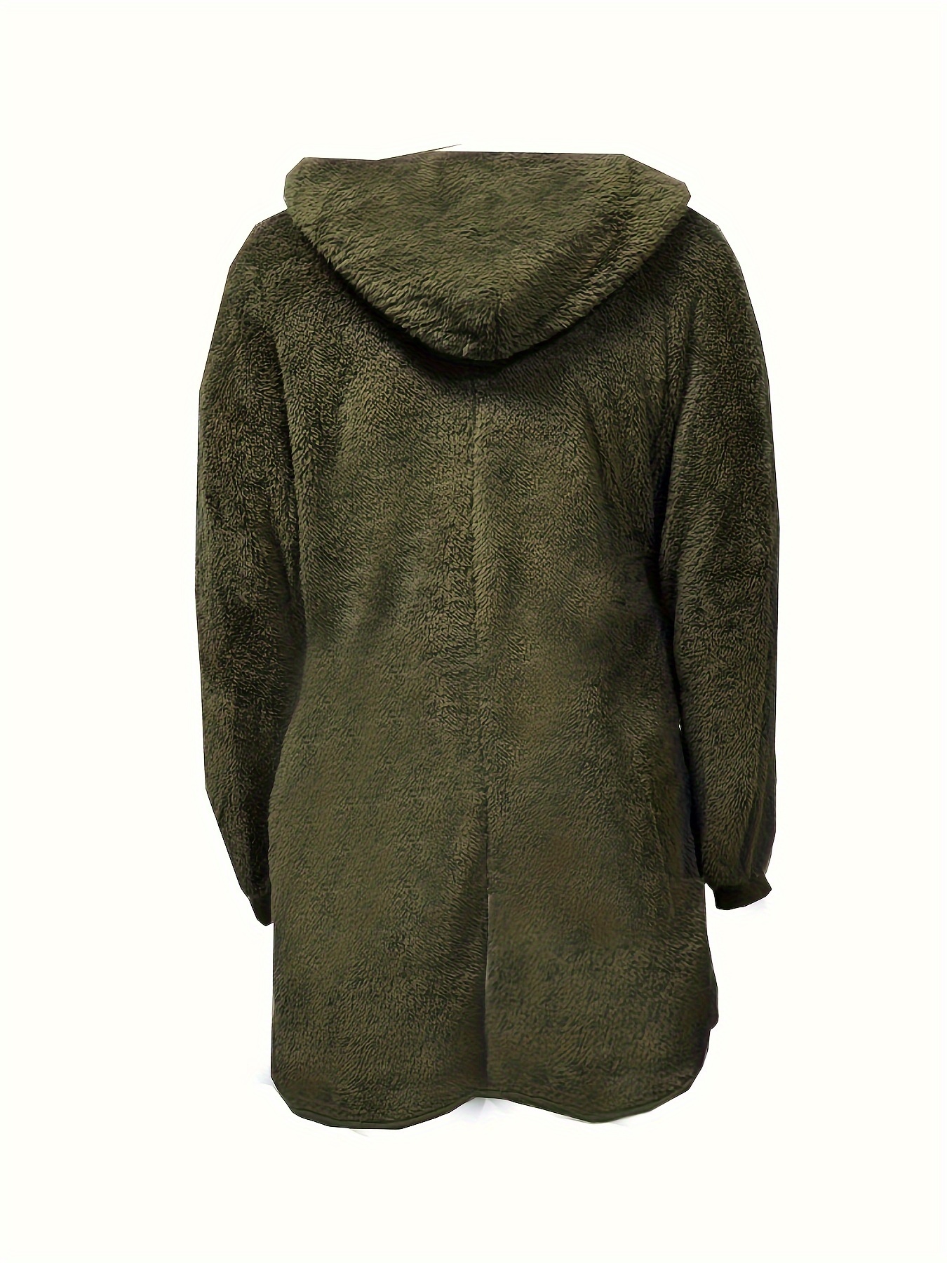 Dark green store teddy bear coat