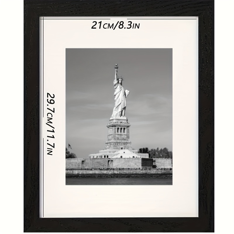 Gray Picture Photo Frame, 4x6 Picture Frame, 5x7 Picture Frame, A4  Certificate Frame, Wall Gallery Photo Frames, Table Top Photo Frame - Temu