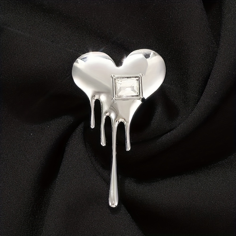 12Pcs heart lapel pin for clothes Pin Love Heart Valentine Pin Valentine