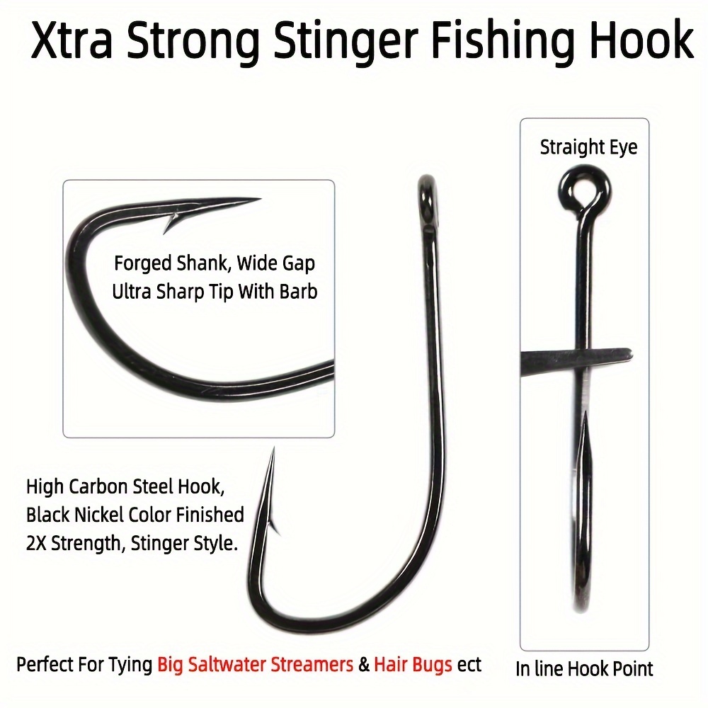 2 #1 #1/0 #2/0 #3/0 #4/0 Saltwater High Carbon Steel Strong - Temu