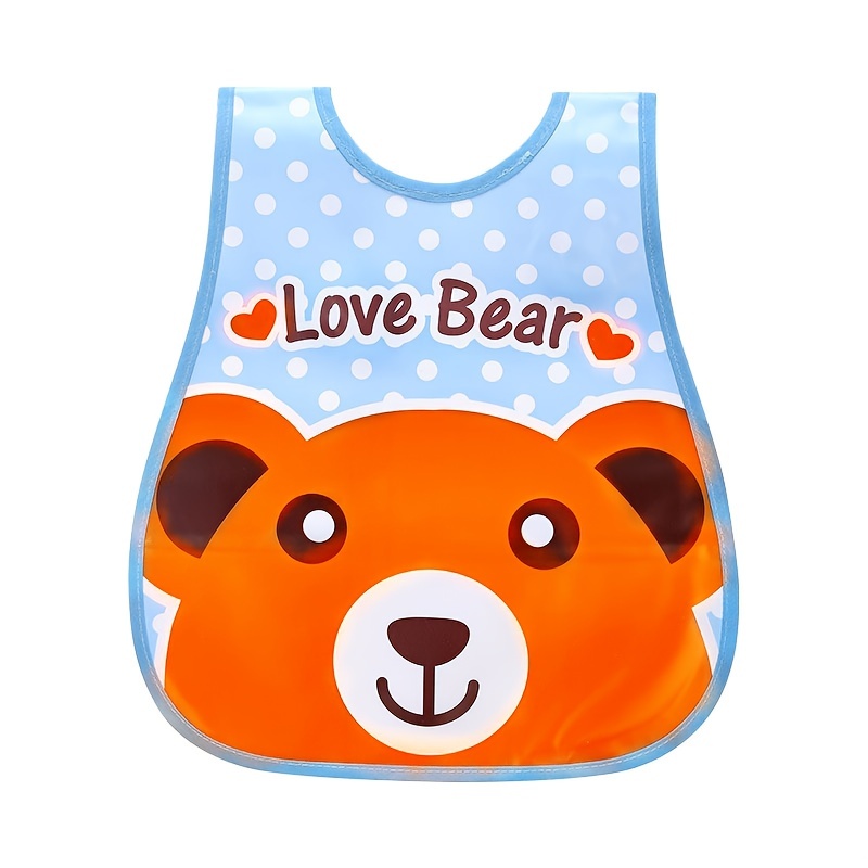 Waterproof Children's Meal Bib Toddler Soft Feeding Bib