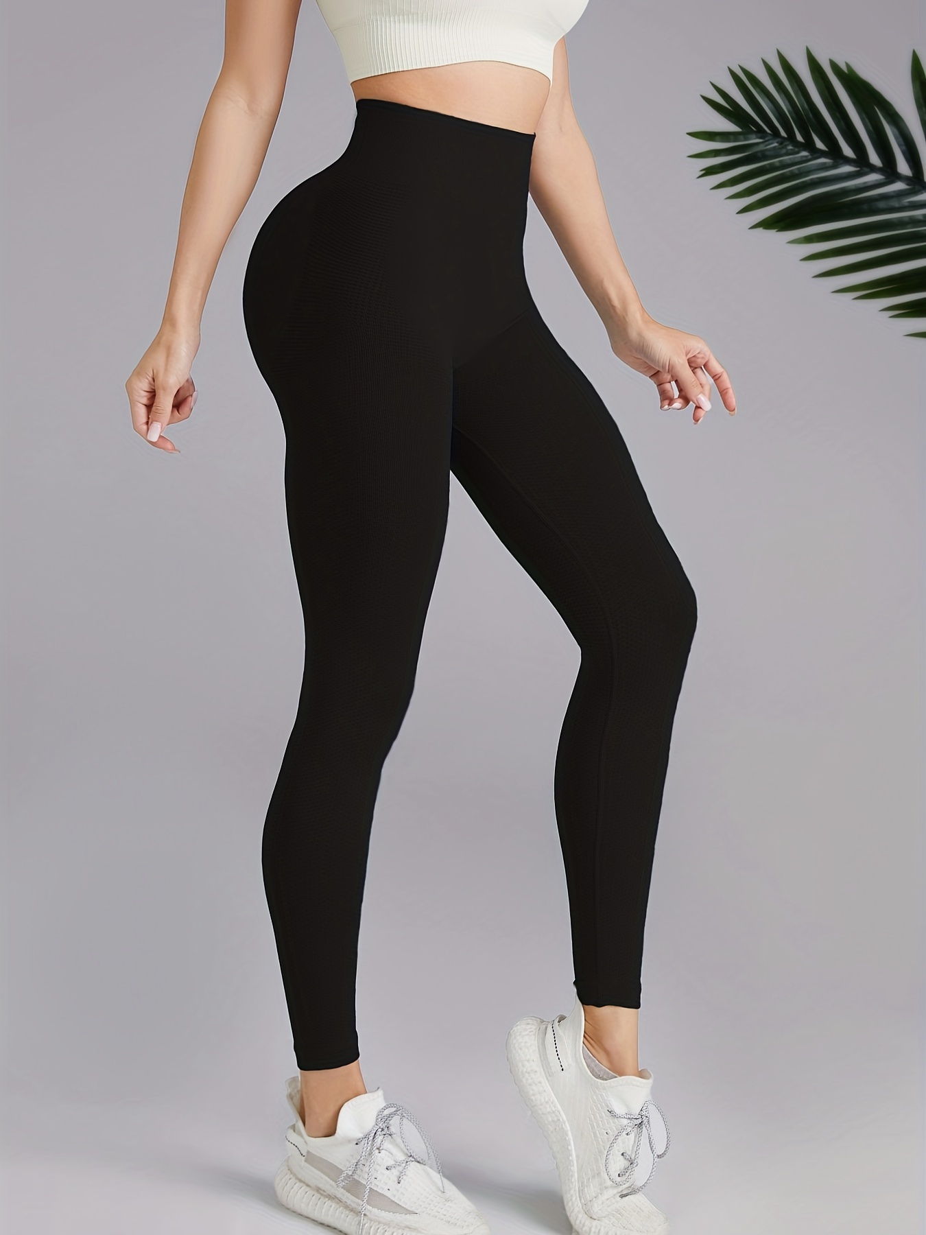 Stylish and Supportive Women's High Waist Compression Leggings