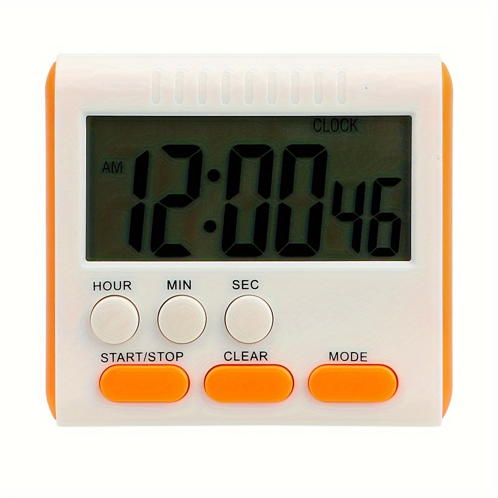 Digital Timer,2Pcs Small Count Down/UP Clock with Magnetic,Kitchen