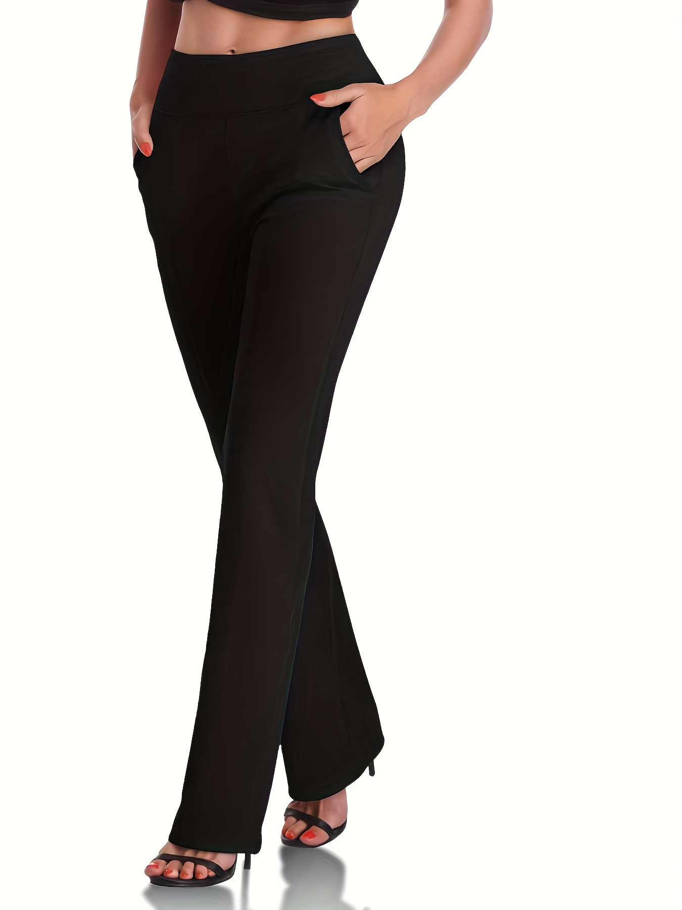 Black Dress Pants For Women - Temu Canada