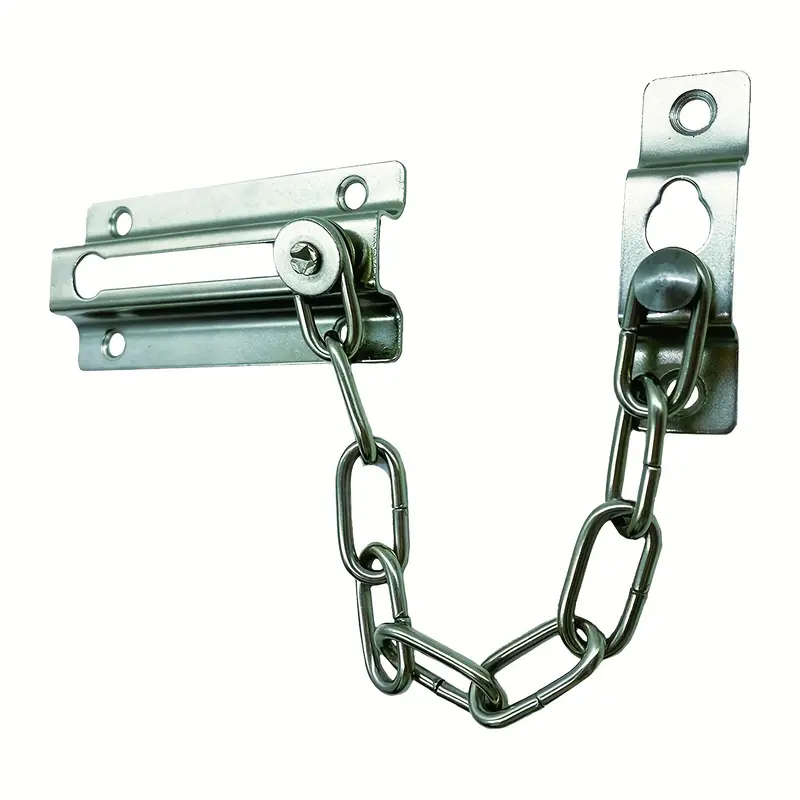 Chain Door Guard With Lock Chain Lock Door Guard Sturdy Rust - Temu